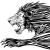 Tatuiruotė su zodiako ženklu Liūtas Zodiako ženklų tatuiruotės Liūtas vyrams